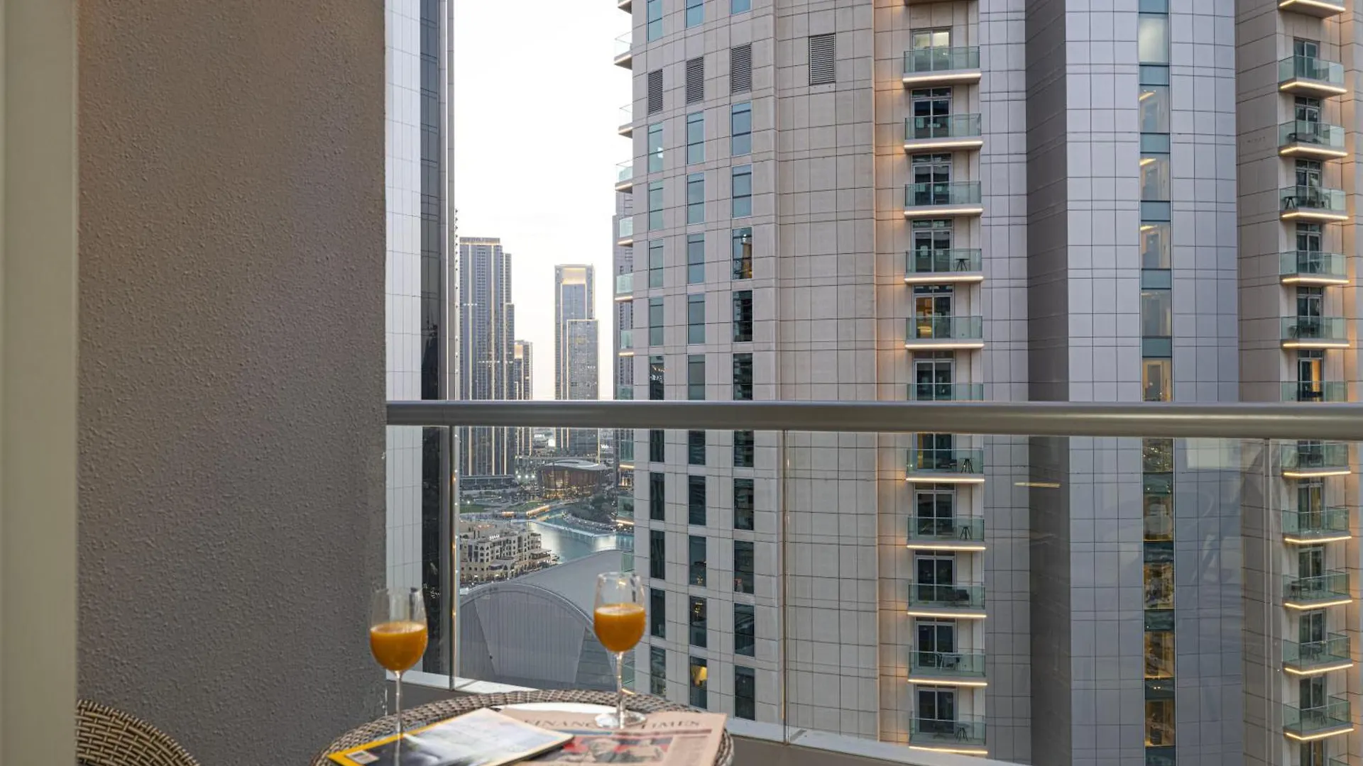 Apartment Damac Maison Mall Street 3 Bedroom Burj Khalifa View With Gym And Pool 1 Minute Walk To Dubai Mall