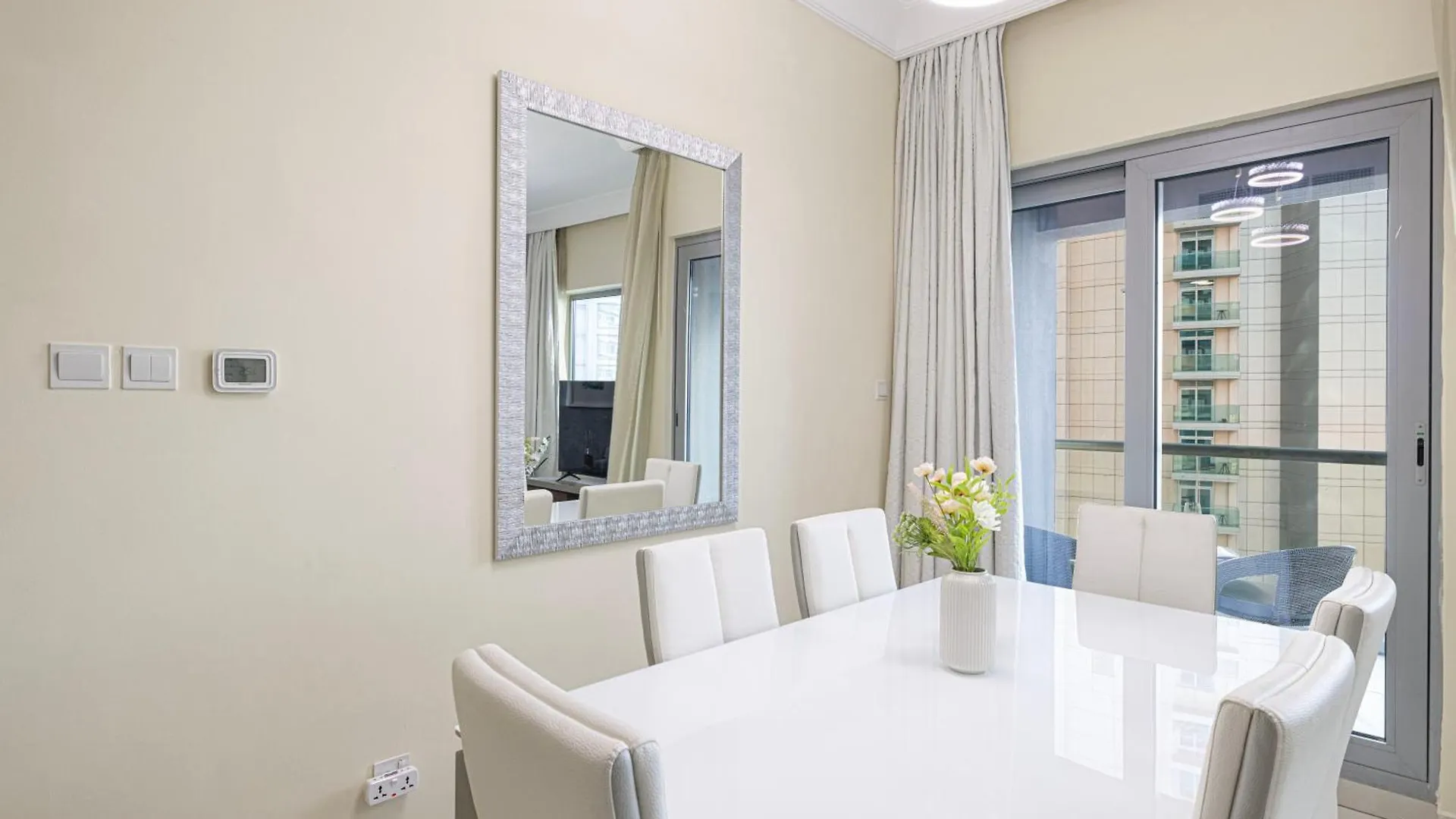 Damac Maison Mall Street 3 Bedroom Burj Khalifa View With Gym And Pool 1 Minute Walk To Dubai Mall