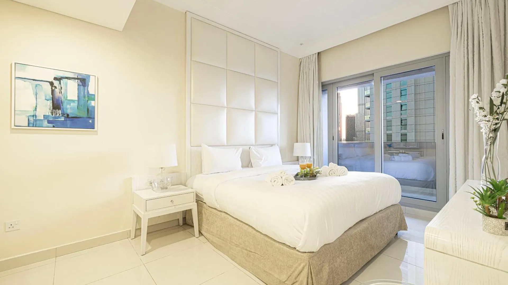 Damac Maison Mall Street 3 Bedroom Burj Khalifa View With Gym And Pool 1 Minute Walk To Dubai Mall 0*,  United Arab Emirates