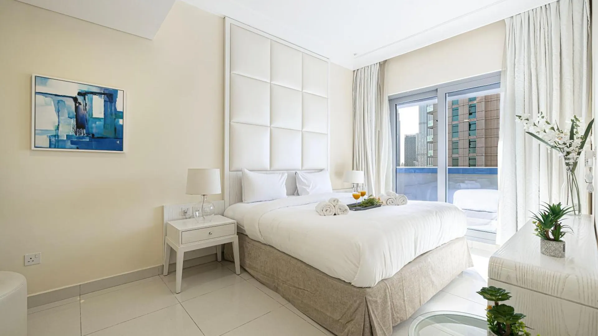 Damac Maison Mall Street 3 Bedroom Burj Khalifa View With Gym And Pool 1 Minute Walk To Dubai Mall
